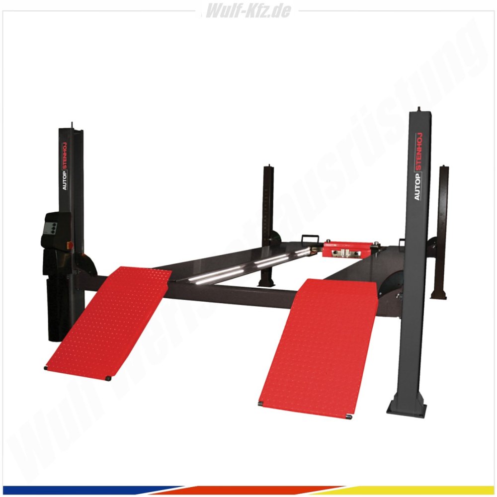 AUTOPSTENHOJ 4-Säulen-Hebebühne Major 4.40